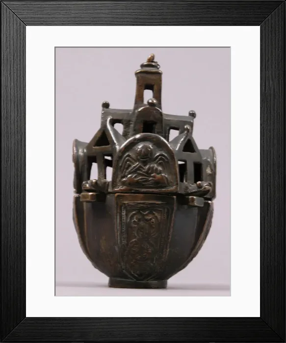 Framed Print : Censer, German, 12th century. Creator: Unknown Framed Print : Censer, German, 12th century. Creator: Unknown