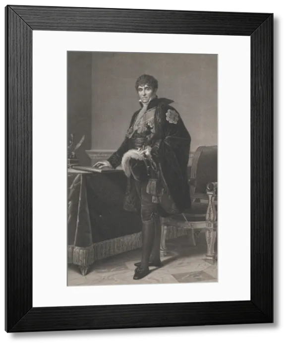 Framed Print : Portrait of Michel Louis Etienne, Comte Regnault de Saint-Jean d Angely, 1812 Framed Print : Portrait of Michel Louis Etienne, Comte Regnault de Saint-Jean d Angely, 1812