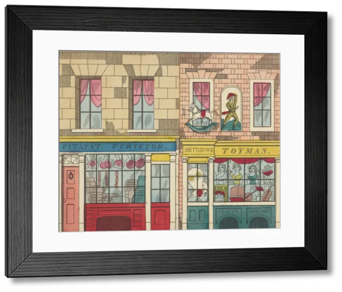 Framed Print : Scene 12, from Jack the Giant Killer, Scenes for a Toy Theater, 1870-90 Framed Print : Scene 12, from Jack the Giant Killer, Scenes for a Toy Theater, 1870-90