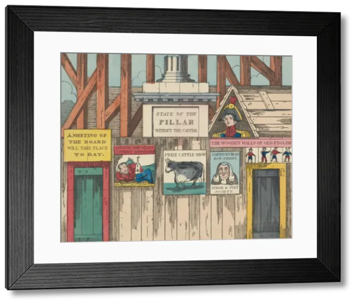 Framed Print : Scene 8, from Jack the Giant Killer, Scenes for a Toy Theater, 1870-90 Framed Print : Scene 8, from Jack the Giant Killer, Scenes for a Toy Theater, 1870-90