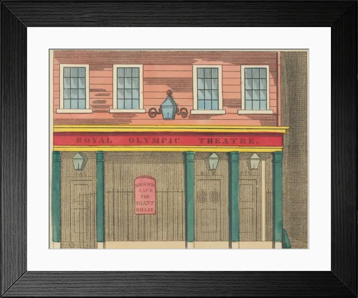 Framed Print : Scene 7, from Jack the Giant Killer, Scenes for a Toy Theater, 1870-90 Framed Print : Scene 7, from Jack the Giant Killer, Scenes for a Toy Theater, 1870-90