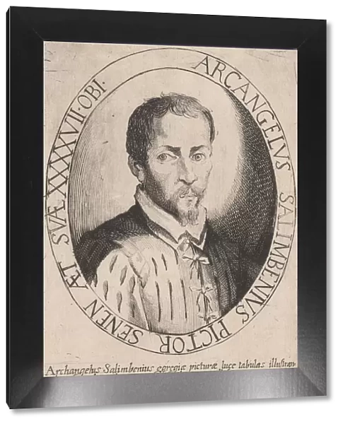 Portrait of Arcangelo Salimbeni, 1634. Creator: Bernardino Capitelli