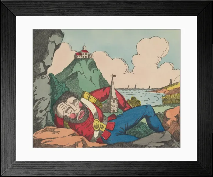 Framed Print : Scene 3, from Jack the Giant Killer, Scenes for a Toy Theater, 1870-90 Framed Print : Scene 3, from Jack the Giant Killer, Scenes for a Toy Theater, 1870-90