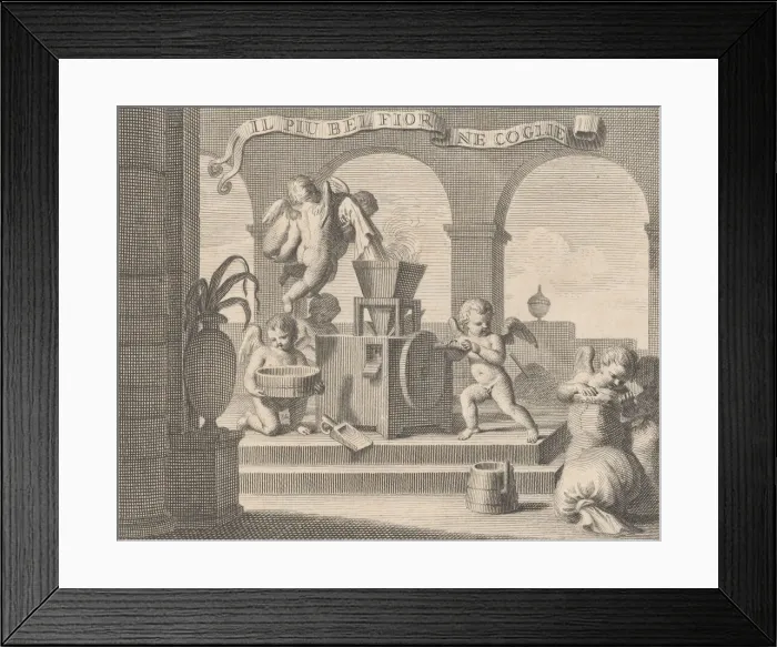Framed Print : She gathers the fairest flower (Il piubel fior ne coglie) Framed Print : She gathers the fairest flower (Il piubel fior ne coglie)