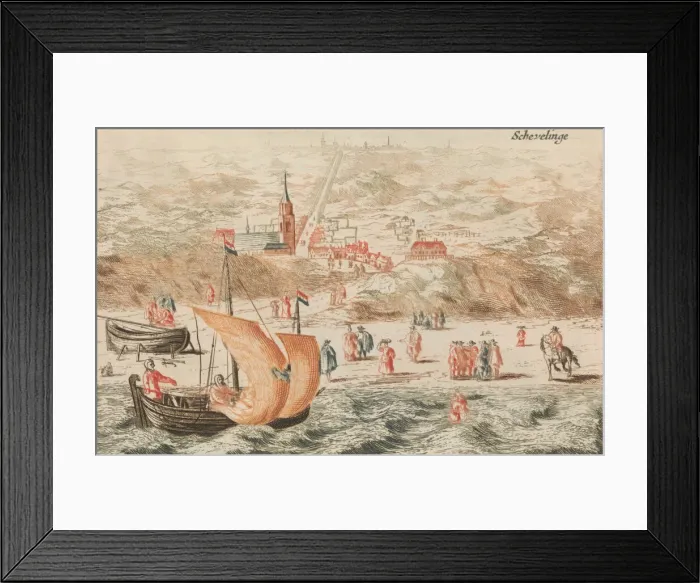 Framed Print : Schevelinge, in: Tooneel Der Voornaamste Nederlands Huizen, En Lust Hoven Framed Print : Schevelinge, in: Tooneel Der Voornaamste Nederlands Huizen, En Lust Hoven