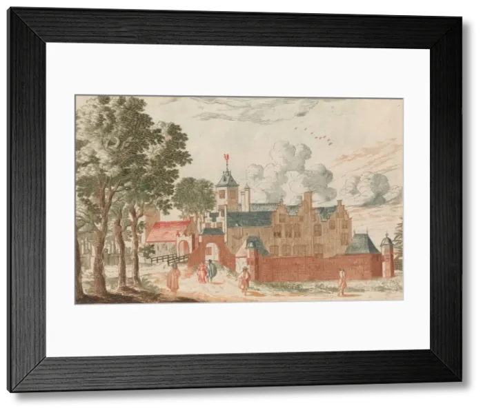 Framed Print : t Huis ter Nood, in: Tooneel Der Voornaamste Nederlands Huizen, En Lust Hoven, Naar T L Framed Print : t Huis ter Nood, in: Tooneel Der Voornaamste Nederlands Huizen, En Lust Hoven, Naar T L