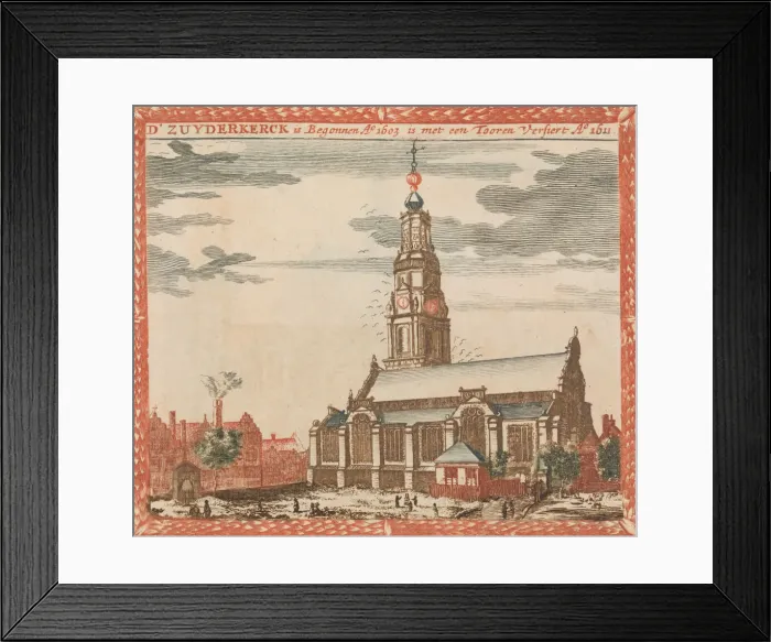 Framed Print : D Zuyderkerck, in: Tooneel Der Voornaamste Nederlands Huizen, En Lust Hoven Framed Print : D Zuyderkerck, in: Tooneel Der Voornaamste Nederlands Huizen, En Lust Hoven