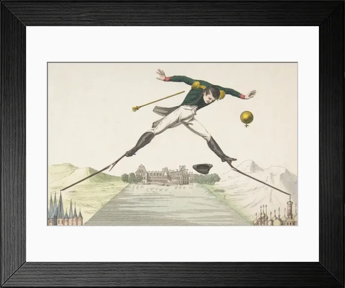Framed Print : From Top to Bottom, or Cause and Effect (Du haut en bas... ou les causes et les effet Framed Print : From Top to Bottom, or Cause and Effect (Du haut en bas... ou les causes et les effet
