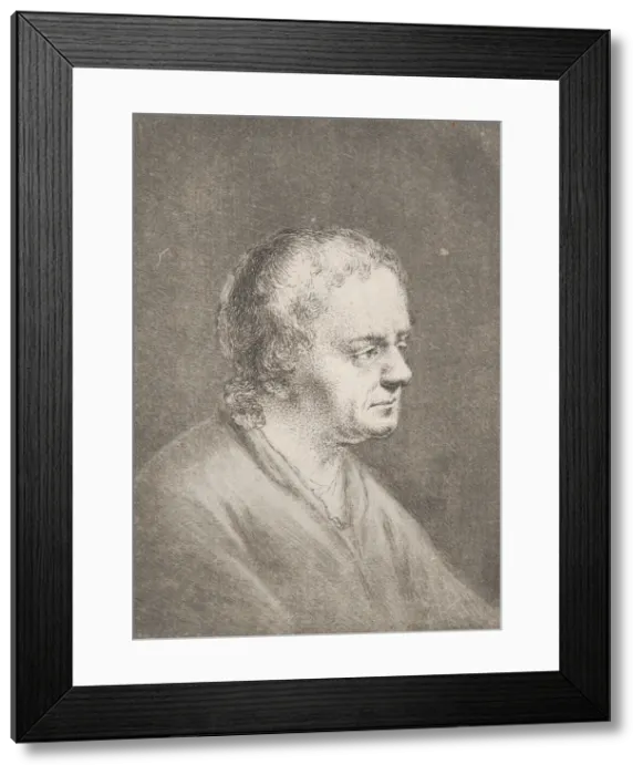 Framed Print : Portrait of Christian Bernhard Rode, the Artists Father, ca. 1756 Framed Print : Portrait of Christian Bernhard Rode, the Artists Father, ca. 1756