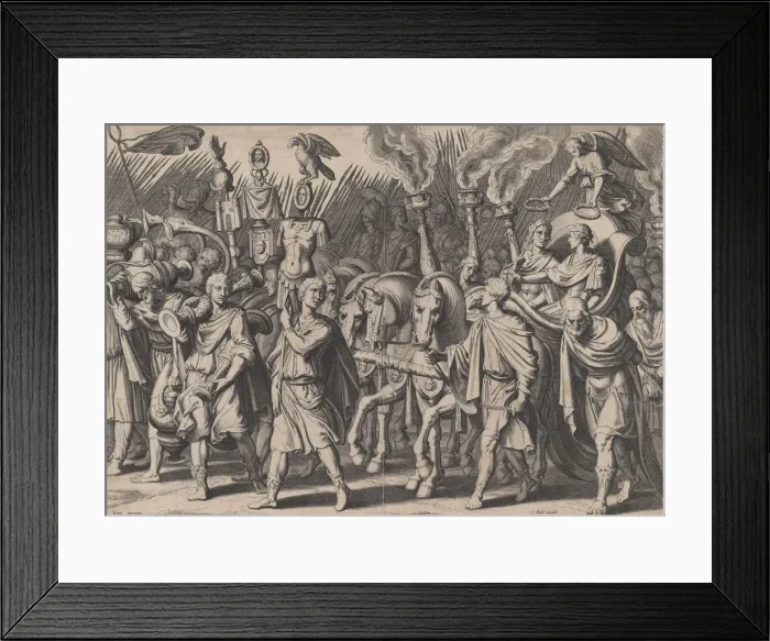 Framed Print : Plate 7: Triumphal Procession after Victory over Turks, from the Triumphs of Charles V Framed Print : Plate 7: Triumphal Procession after Victory over Turks, from the Triumphs of Charles V