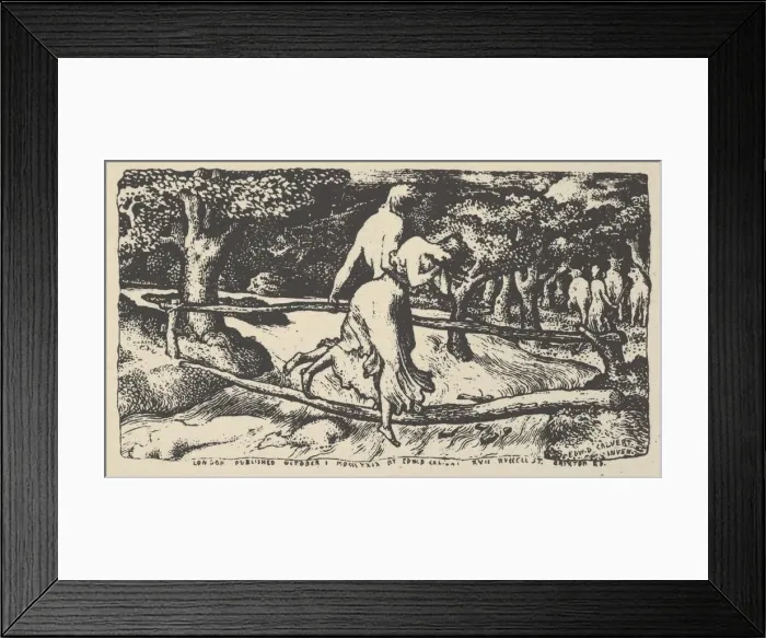 Framed Print : The Flood, 1904. Creator: Edward Calvert Framed Print : The Flood, 1904. Creator: Edward Calvert
