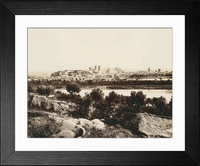 Framed Print : Avignon, ca. 1861. Creator: Edouard Baldus Framed Print : Avignon, ca. 1861. Creator: Edouard Baldus