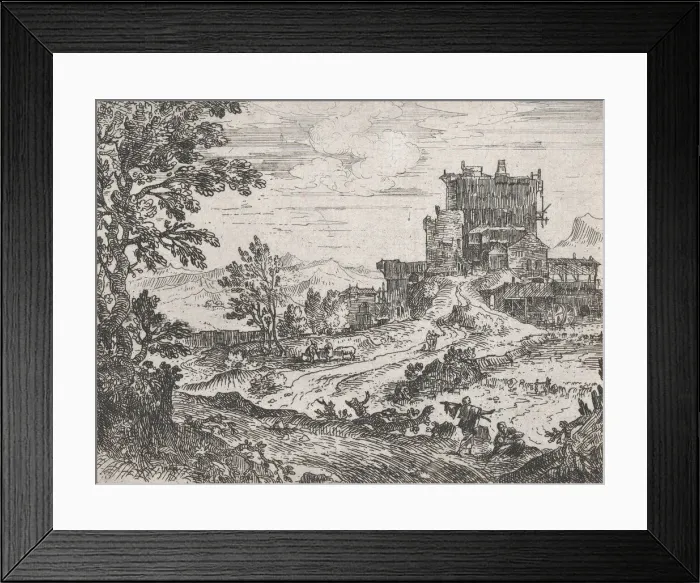 Framed Print : The Nurse, ca. 1674. Creator: Denis Colandon Framed Print : The Nurse, ca. 1674. Creator: Denis Colandon