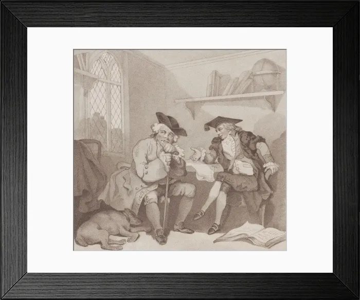 Framed Print : A College Scene, or a Fruitless Attempt on the Purse of Framed Print : A College Scene, or a Fruitless Attempt on the Purse of