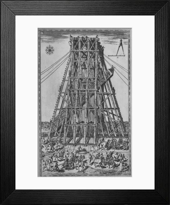 Framed Print : Della Trasportatione dell Obelisco Vaticano et delle Fabriche di Nostro Signore Papa Framed Print : Della Trasportatione dell Obelisco Vaticano et delle Fabriche di Nostro Signore Papa