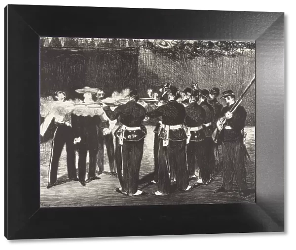 The Execution of the Emperor Maximilian (L execution de Maximilien), 1868