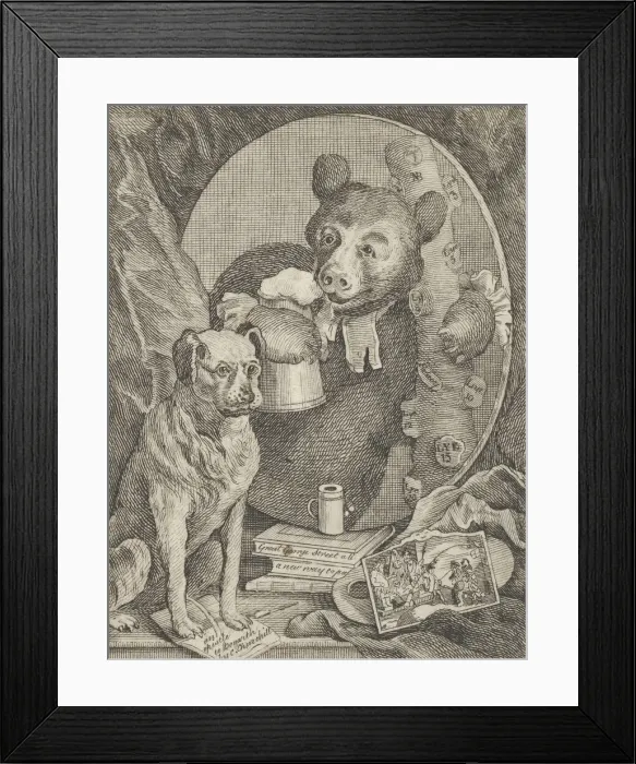 Framed Print : The Bruiser, ca. 1800. Creator: Dent Framed Print : The Bruiser, ca. 1800. Creator: Dent