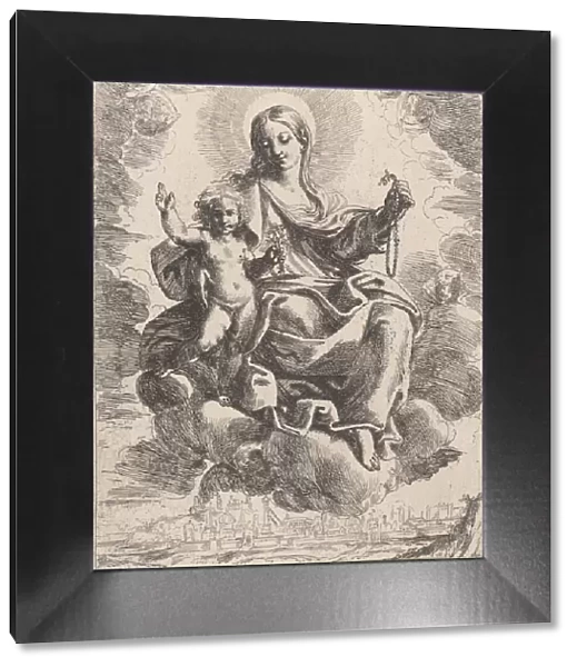 The Virgin of the Rosary, 1645-84. Creator: Domenico Maria Canuti