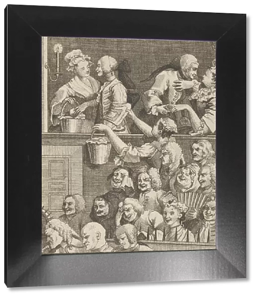 The Laughing Audience, ca. 1800. Creator: Dent