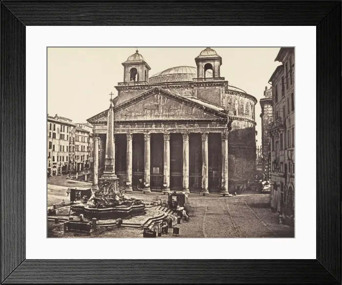 Framed Print : Panteon, 1848-52. Creator: Eugene Constant Framed Print : Panteon, 1848-52. Creator: Eugene Constant