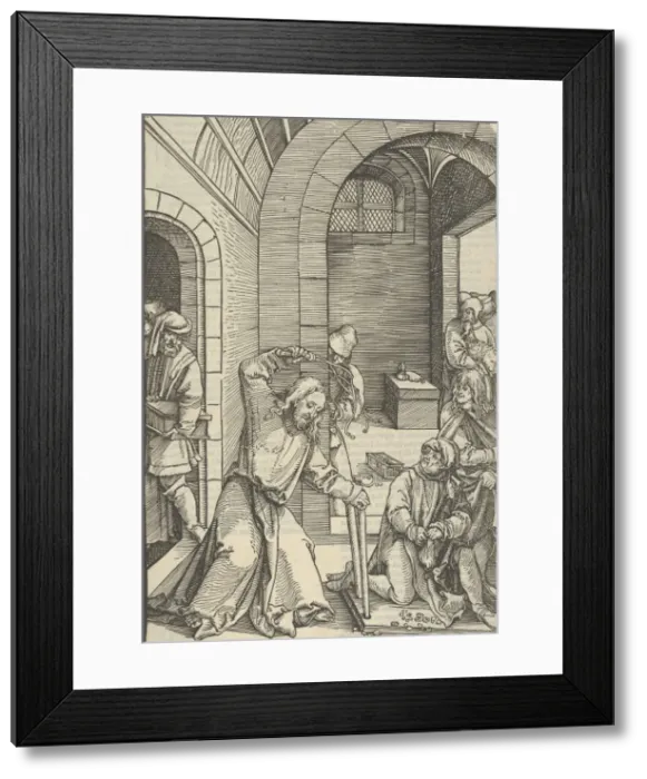 Framed Print : Christ Purifying the Temple, from Speculum passionis domini nostri Ihesu Christi, 1507 Framed Print : Christ Purifying the Temple, from Speculum passionis domini nostri Ihesu Christi, 1507