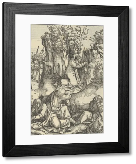 Framed Print : The Agony in the Garden, from Speculum passionis domini nostri Ihesu Christi, 1507 Framed Print : The Agony in the Garden, from Speculum passionis domini nostri Ihesu Christi, 1507