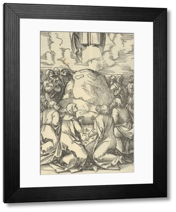 Framed Print : The Ascension of Christ, from Speculum passionis domini nostri Ihesu Christi, 1507 Framed Print : The Ascension of Christ, from Speculum passionis domini nostri Ihesu Christi, 1507