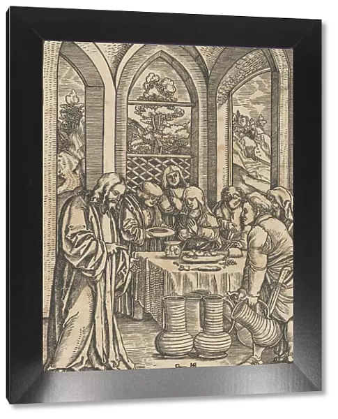 The Wedding at Cana, from The Life of Christ, ca. 1511-12