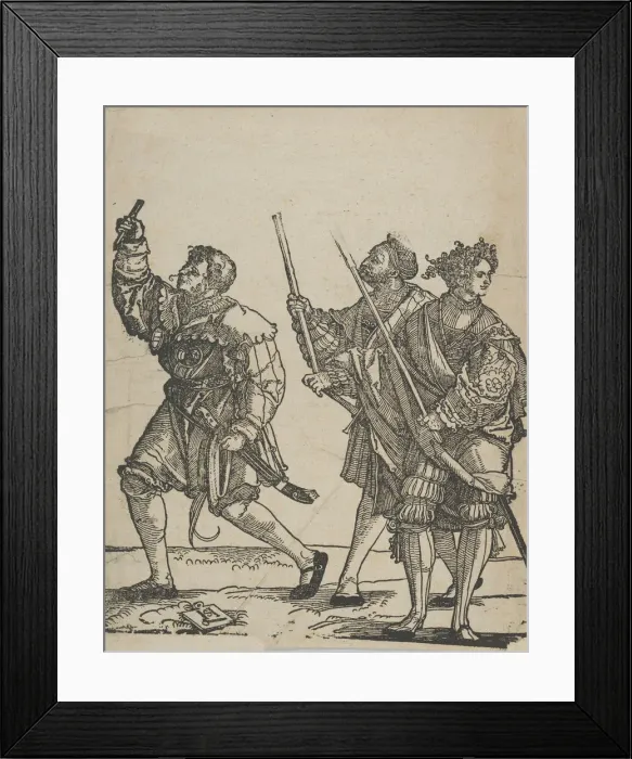 Framed Print : Master of Ceremonies and Torchbearer, from The Wedding Dancers Framed Print : Master of Ceremonies and Torchbearer, from The Wedding Dancers