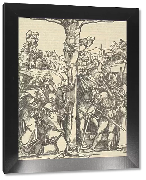 The Crucifixion, from Der beschlossen gart des rosenkranzes marie, 1505