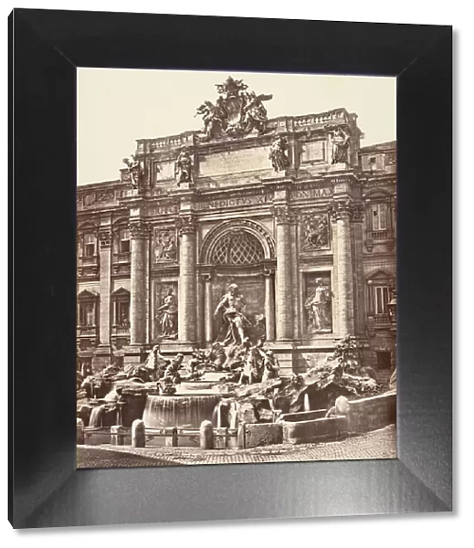 Fontana di Trevi, 1848-52. Creator: Eugene Constant