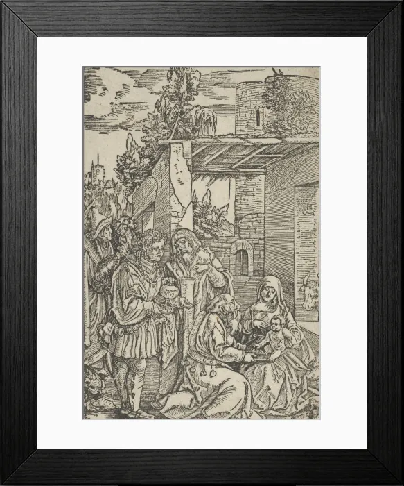 Framed Print : The Adoration of the Magi, from Ewangeli und Epistel, 1512 Framed Print : The Adoration of the Magi, from Ewangeli und Epistel, 1512