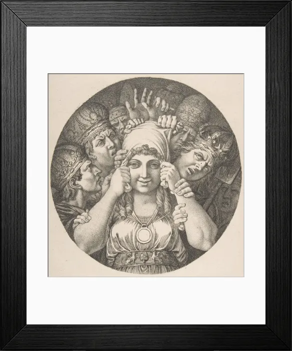 Framed Print : La Coalition, n. d. Creator: Esprit-Antoine Gibelin
