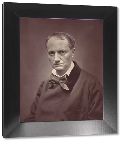 Charles Baudelaire, ca. 1863. Creator: Etienne Carjat