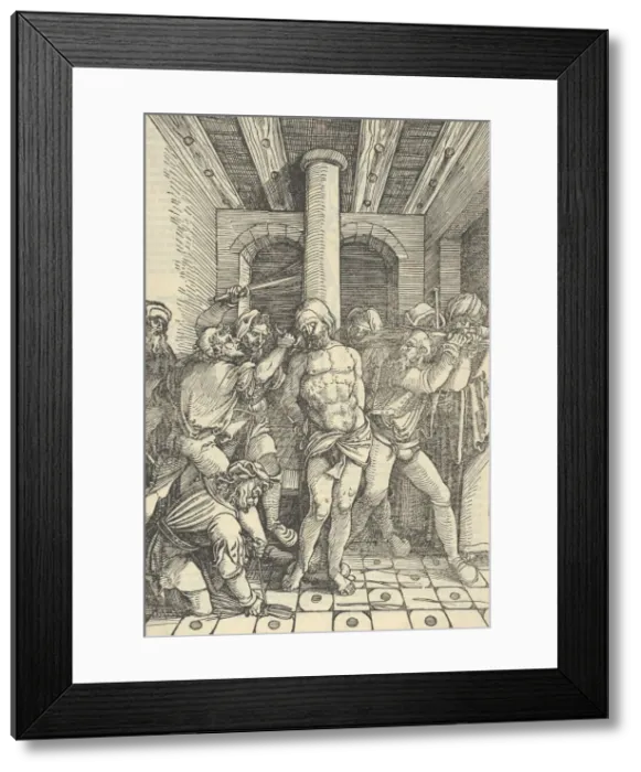 Framed Print : Christ Scourged, from Speculum passionis domini nostri Ihesu Christi, 1507 Framed Print : Christ Scourged, from Speculum passionis domini nostri Ihesu Christi, 1507