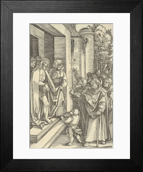 Framed Print : Ecce Homo, from Speculum passionis domini nostri Ihesu Christi, 1507 Framed Print : Ecce Homo, from Speculum passionis domini nostri Ihesu Christi, 1507