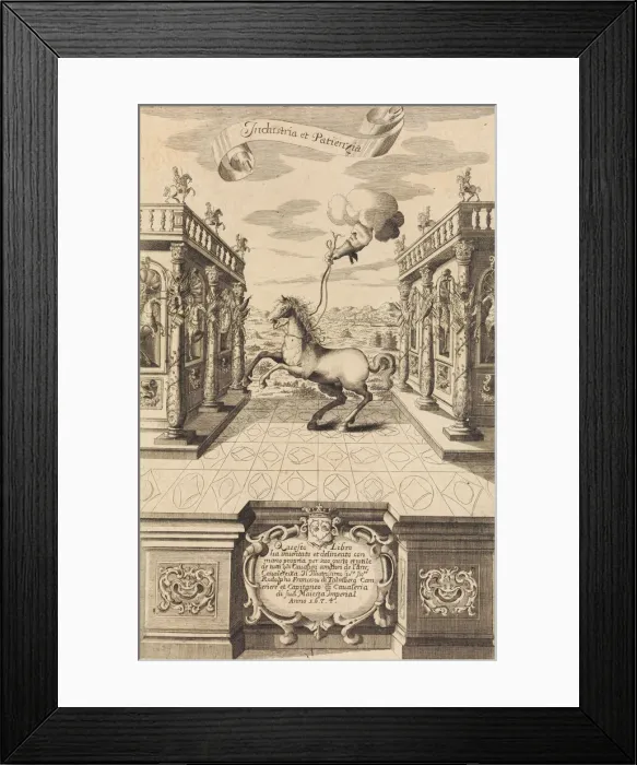 Framed Print : Album of Bit Designs, 1674. Creator: Rudolf Franz Ferdinand von Talmberg Framed Print : Album of Bit Designs, 1674. Creator: Rudolf Franz Ferdinand von Talmberg