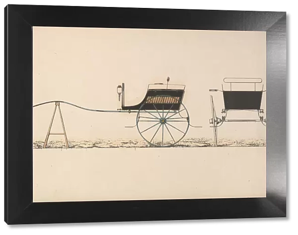 Design for Village Cart, 1850-74. Creator: Unknown