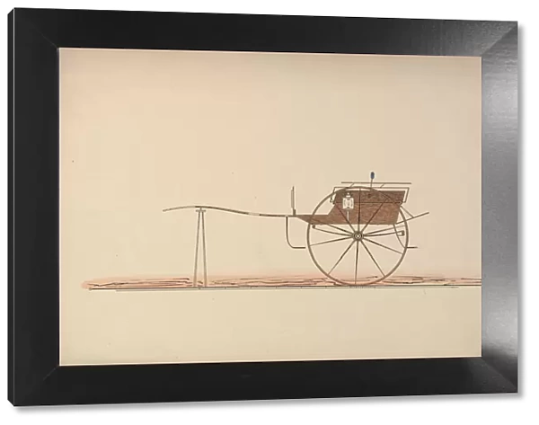 Design for Village Cart, 1850-74. Creator: Unknown