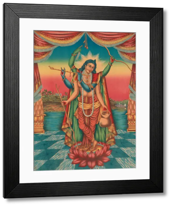 Framed Print : Shri Shri Guranga Avatara, 1895. Creator: Unknown Framed Print : Shri Shri Guranga Avatara, 1895. Creator: Unknown
