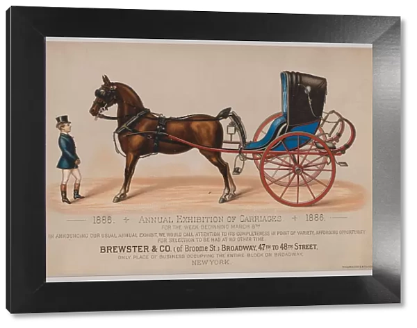 Brewster & Co. Annual Exhibition of Carriages, 1886