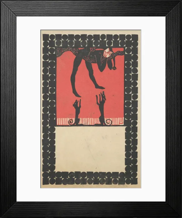 Framed Print : Till Eulenspiegel, 1907. Creator: Urban Janke Framed Print : Till Eulenspiegel, 1907. Creator: Urban Janke