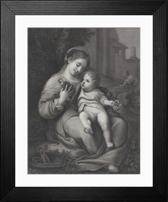 Framed Print : The Holy Family, 1811. Creators: Pietro Bonato, Giovanni Tognolli Framed Print : The Holy Family, 1811. Creators: Pietro Bonato, Giovanni Tognolli