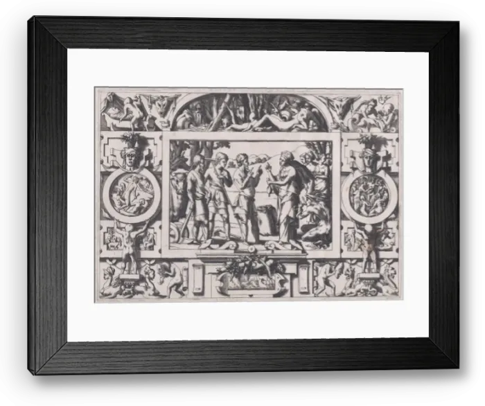 Framed Print : Queen Ino and the Husbandman (La reine Ino fait gater la semence d un an partout Framed Print : Queen Ino and the Husbandman (La reine Ino fait gater la semence d un an partout