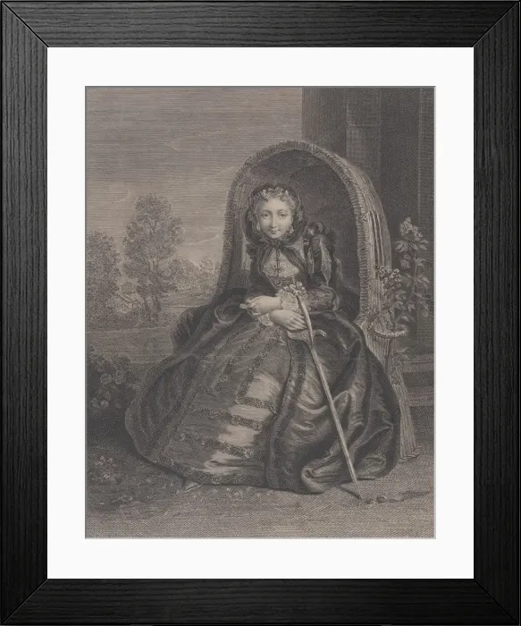 Framed Print : Youth under the clothing of decrepitude (La jeunesse sous les habillements de la dé Framed Print : Youth under the clothing of decrepitude (La jeunesse sous les habillements de la dé
