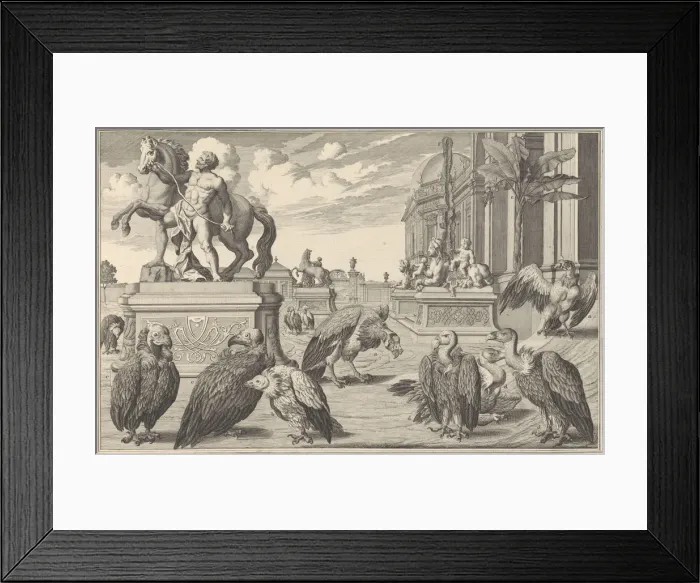 Framed Print : Residences Memorables de l Incomporable Heros de Notre Siecle