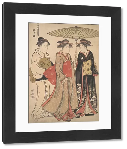 Geisha of the Tachibana Street, ca. 1786. Creator: Torii Kiyonaga
