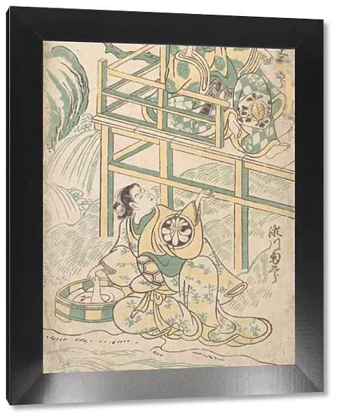 Scene from a Drama, ca. 1745. Creator: Torii Kiyonobu I