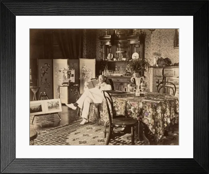 Framed Print : Home from the Orient, 1880s-90s. Creator: Unknown Framed Print : Home from the Orient, 1880s-90s. Creator: Unknown