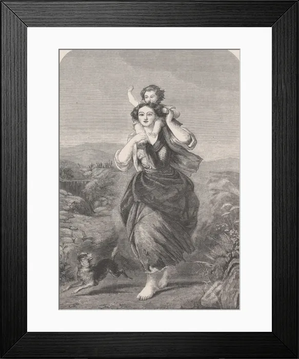 Framed Print : A Labour of Love, from Illustrated London News, March 24, 1860 Framed Print : A Labour of Love, from Illustrated London News, March 24, 1860